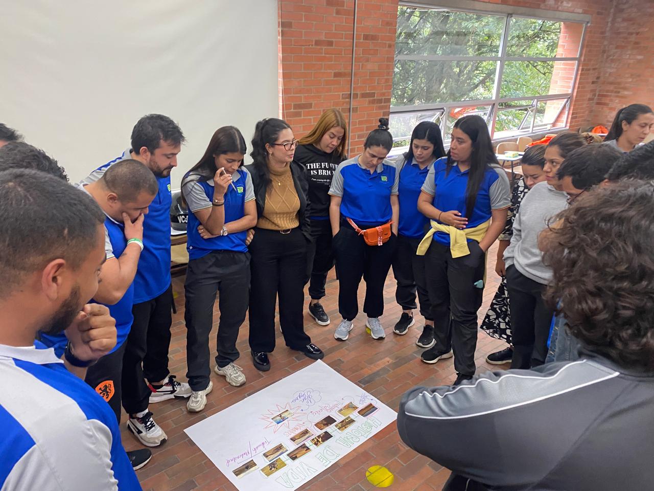 Grupo de docentes en jornadas de capacitación