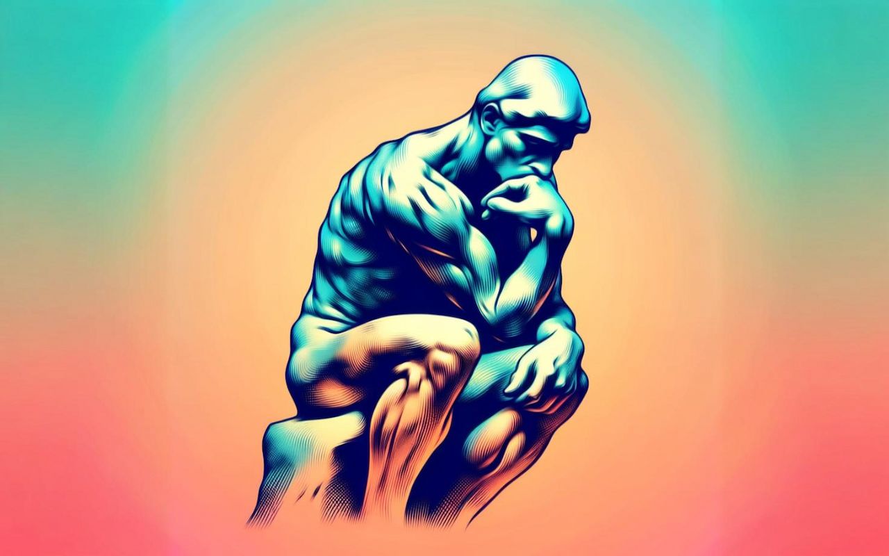 El pensador de Rodin.